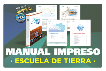 Excelente manual impreso en español de las materias teóricas para ser piloto. Aerodinámica, Rendimiento, Performance, Motores de Aviación, Sistemas de la Aeronave, Meteorología y Regulaciones aéreas. Cursos virtuales de aviación