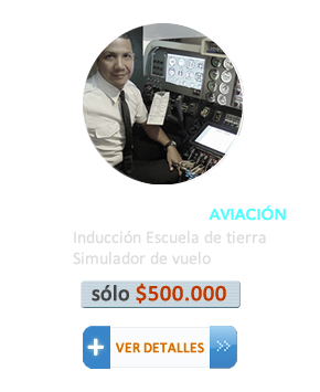 Cursos introductorios a la Aviación en Bogotá para aficionados al simulador de vuelo