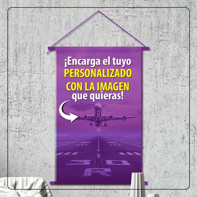 afiches, pendones, posters, carteles, retablos con frases lindas y temática de aviación, aviones, helicópteros, aeronaves