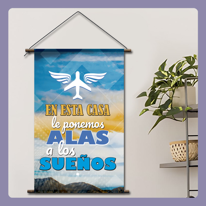 afiches, pendones, posters, carteles, retablos con frases lindas y temática de aviación, aviones, helicópteros, aeronaves