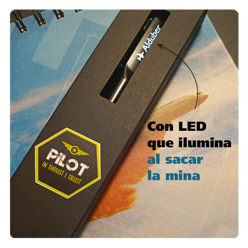 Esferos, bolígrafos con diseños personalizados de aviones
