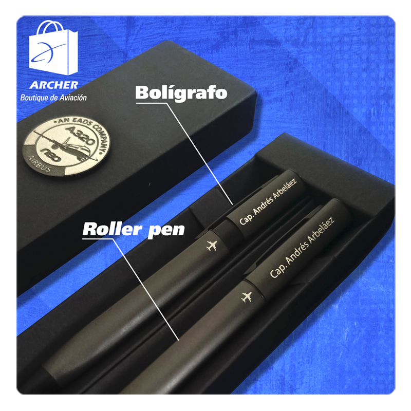 Esferos, bolígrafos con diseños personalizados de aviones
