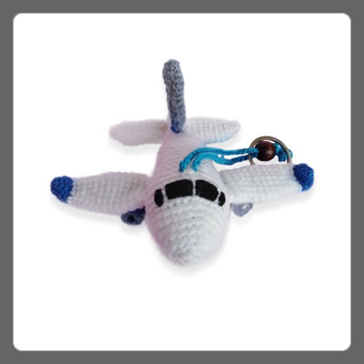 Llavero tejido
Snoopy Piloto, osito piloto, avión tejido, avión peluche