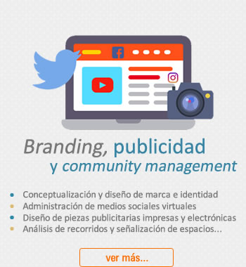 brading, diseño de identidad de marca corporativa, publicidad impresa y electrónica, diseño POP, catálogos, afiches, anuncios, volantes, tarjetas, folletos, newsletters