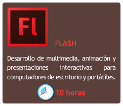 Curso personalizado presencial en Bogotá u online de Adobe Flash, animaciones y presentaciones interactivas