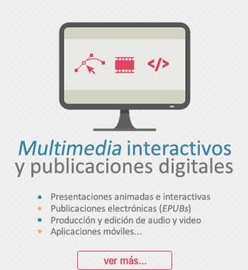 diseño multimedia y presentaciones interactivos, apliiaciones móviles y publicaciones digitales, edición de audio y video, e-learning y aplicativos de capacitación virtual especializados en escuelas y temas de aviación
