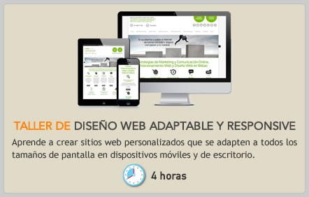 Talleres y cursos presenciales en Bogotá y online de sitios web adaptables a todas las pantallas, diseño responsive para sitios web