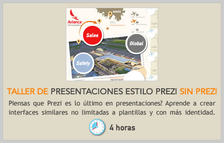 Taller de presentaciones interactivas estilo Prezi pero personalizadas y con mayor identidad sin plantillas predefinidas